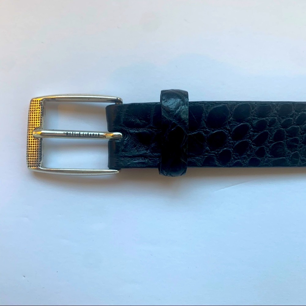 Martin Digman Men’s Crocodile leather skin belt